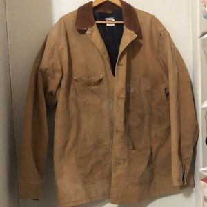 Carhartt blanket lined chore jacket